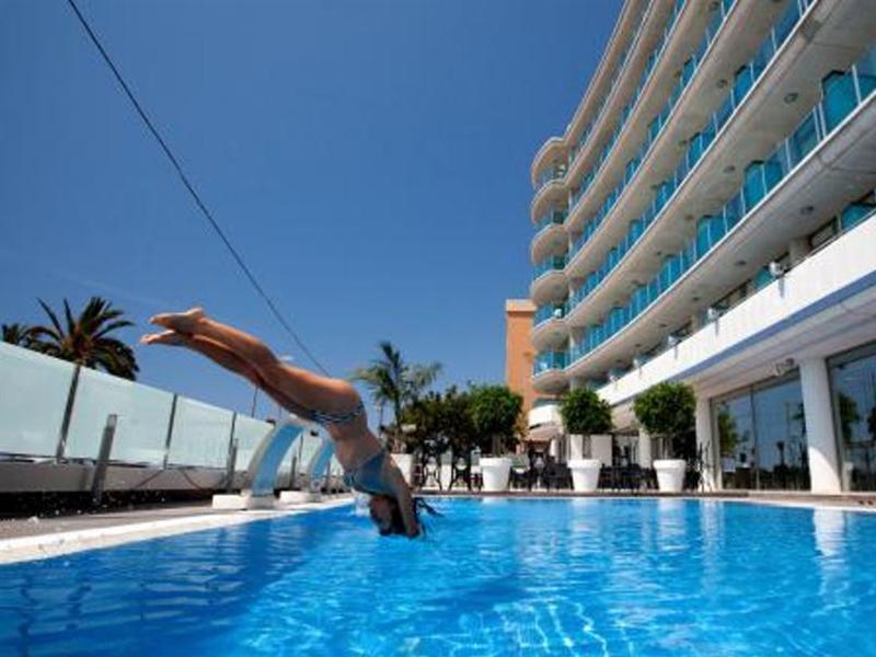 Hotel Allon Mediterrania Villajoyosa Exteriör bild