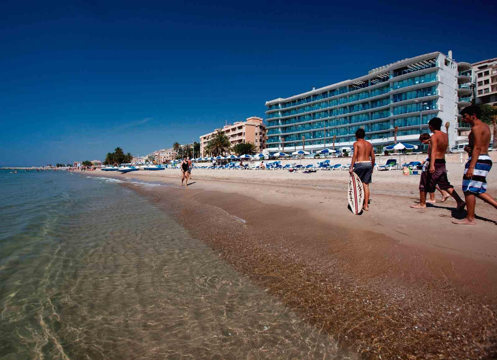 Hotel Allon Mediterrania Villajoyosa Exteriör bild