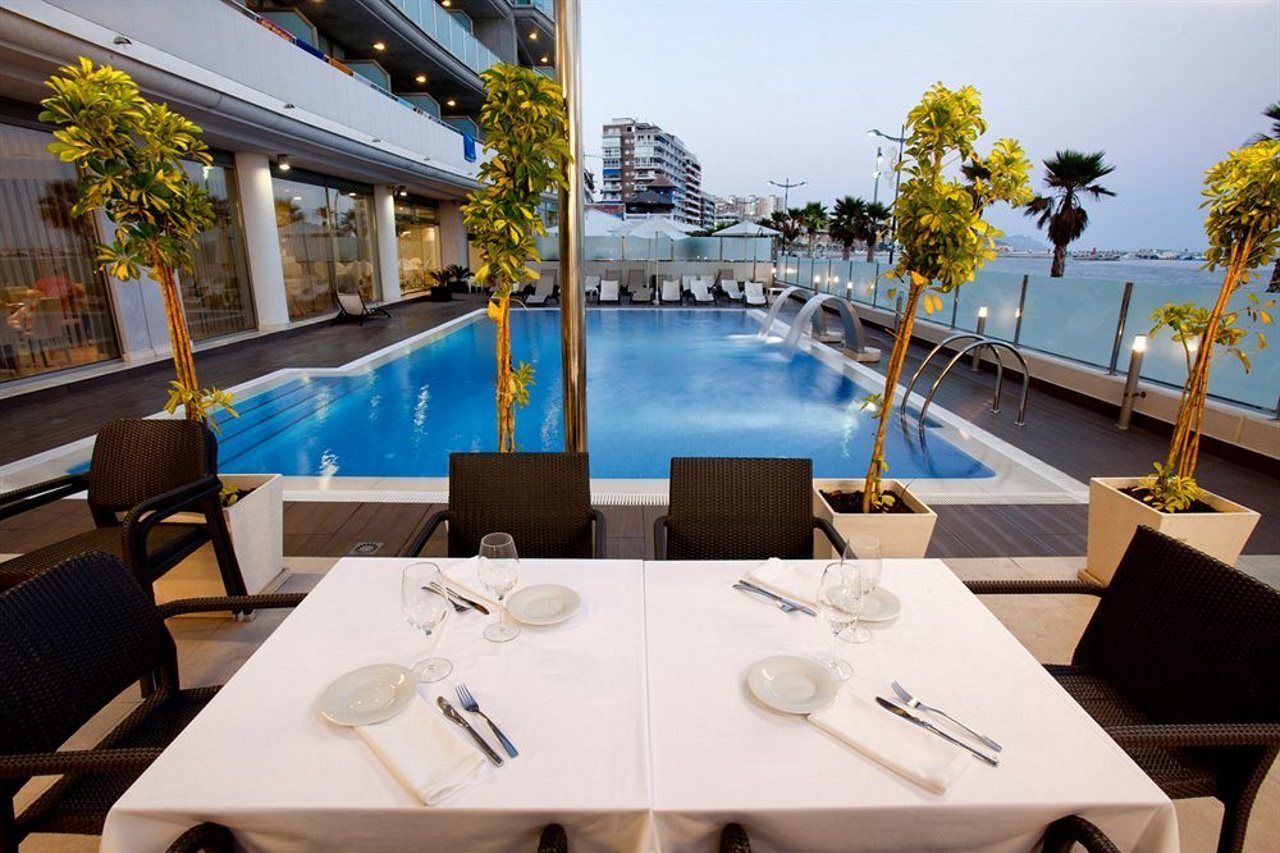 Hotel Allon Mediterrania Villajoyosa Exteriör bild