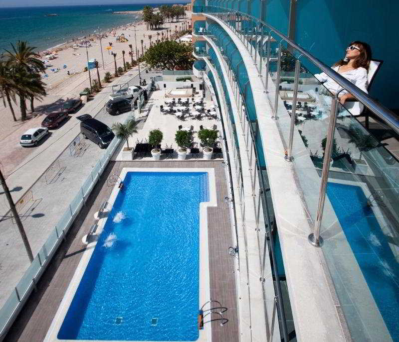 Hotel Allon Mediterrania Villajoyosa Exteriör bild